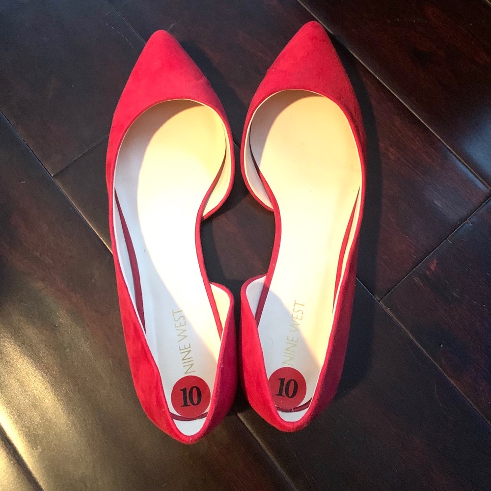 Nine West Suede Flats